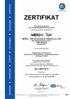 Сертификат MERO ISO 14000