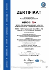 Сертификат MERO ISO 9000